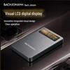 Bach John HD-01 Rugged 1TB Portable External Hard Drive with Digital Display