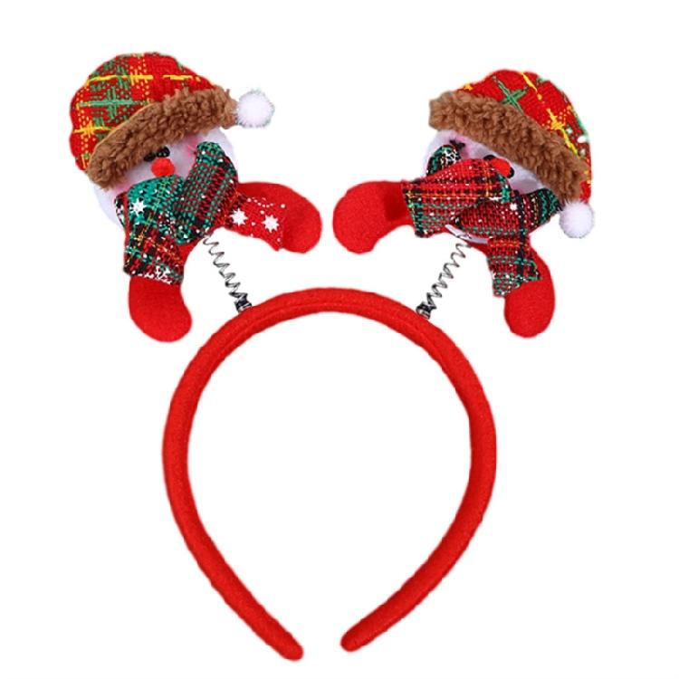 

Adult Kids Christmas Theme Hairhoop New Year Party Headband Festival Accessories