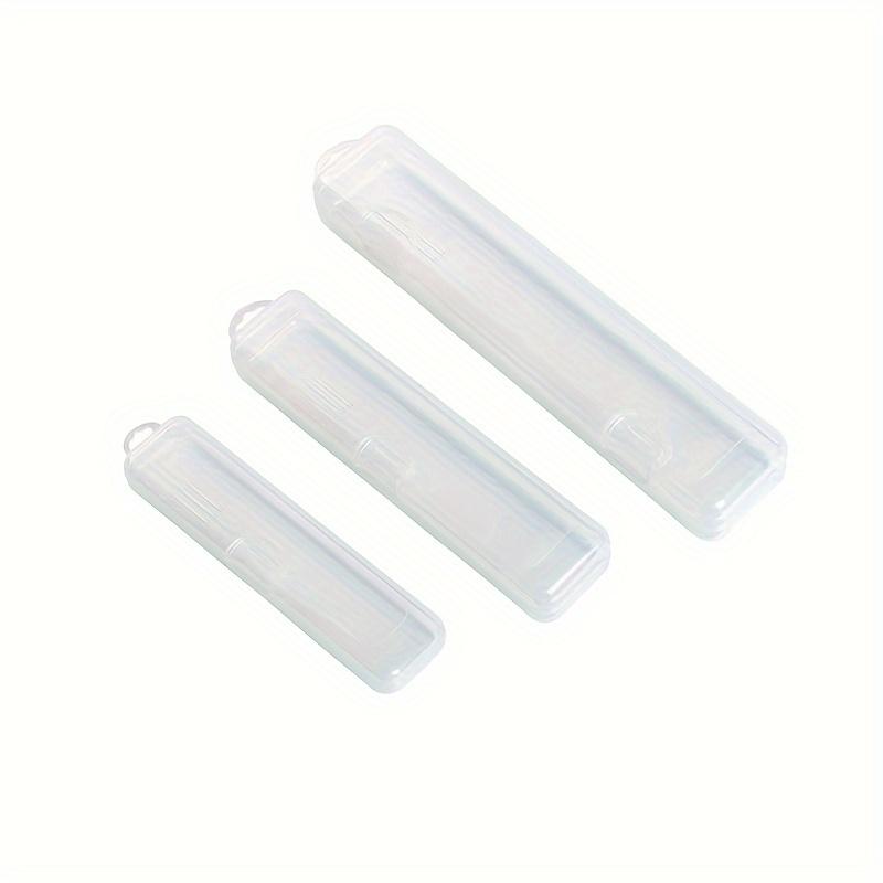 Portable Transparent Makeup Tool Organizer Box, Nail Art Tool Storage Box, Eyebrow Pencil & Eyeliner Brush Holder, Fishing Gear Organizer