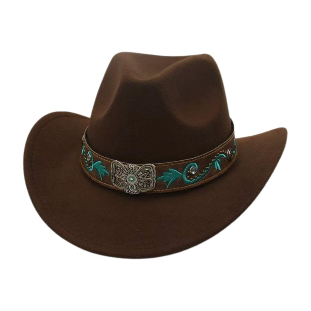 Direct Supply Niche Top Hat Outdoor Retro British Style Western Cowboy Hat Jazz Hat