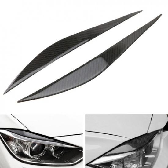Накладки на брови фар из углеродного волокна для 12-15 BMW F30 F31 3 серии до рестайлинга 4DR
