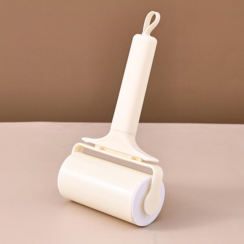 Roller Pet Hair Adhering Device