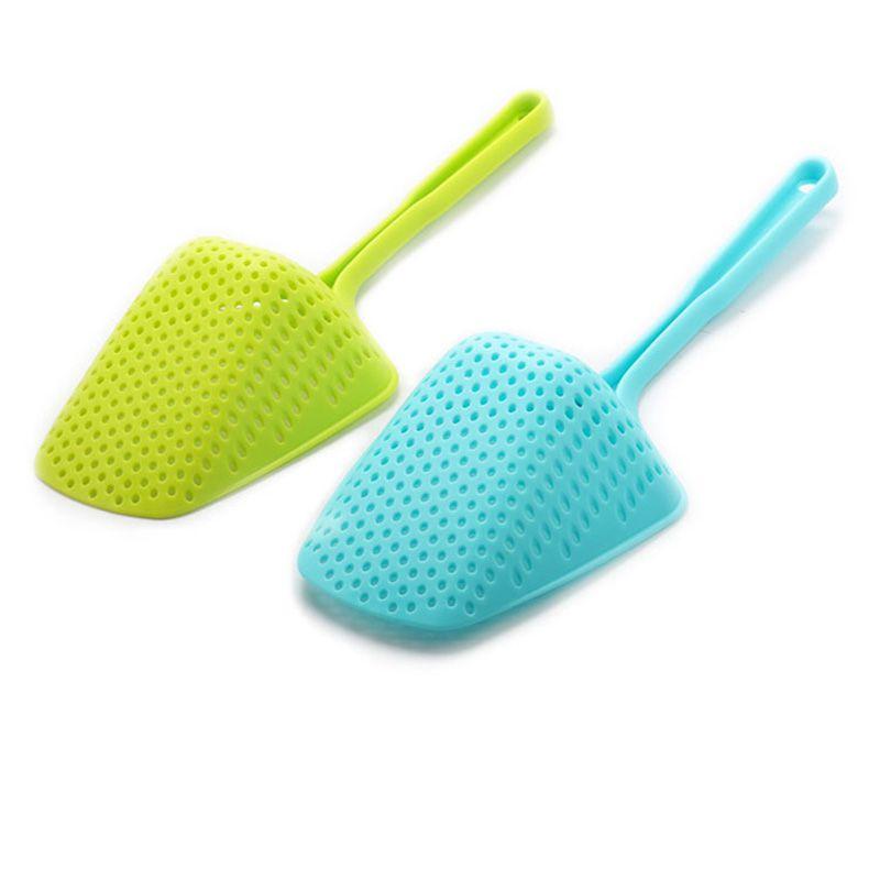 Premium Quality Cooking Shovel Vegetable Strainer Scoop Nylon Spoon Colander For Effortless Kitchen Use