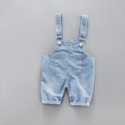 Salopete din denim pentru copii cu bretele reglabile Pantaloni cu bretele pentru copii