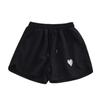 Waffle Sports Casual Shorts Women's Summer Thin Korean Version of The New High Waist Home Straight Cylinder Wide Legs