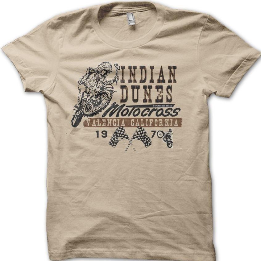 ВИНТАЖНЫЙ БАЙКЕР Индийские Дюны Мотокросс Байкер Мотоцикл Классический Винтажный Байкер 3XL