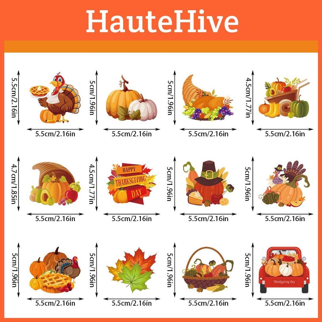 Celebration Thanksgiving Day Cake Paper Insert Flags Decoration Holiday For