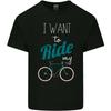 I Want To Ride My Bike Cycling Cyclist Mens Light Cotton T-Shirt Unisex T-Shirt