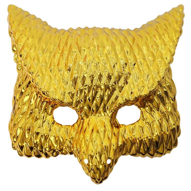 

Masquerade Mask for Women Men Halloween Carnival Masquerade Party Decorations Cosplay Mask Gold Animal Mask Party Mask