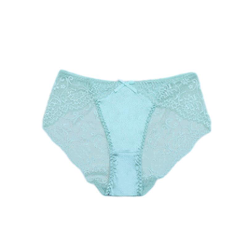 Low Waisted Lace Bow Pure Desire Sexy Panties Soft and Comfortable Triangle Women’s Panties