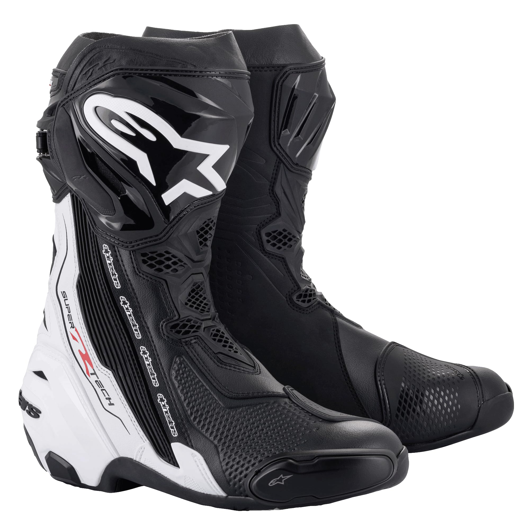

Мотоциклетні черевики Alpinestars Черевики SUPERTECH-R Чорний/Білий