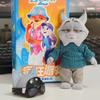 Genuine Zootopia Crazy Party2 Series Bjd  Cute Trendy Articulated Jointed Action Figurine Collectible Model Ornament Present