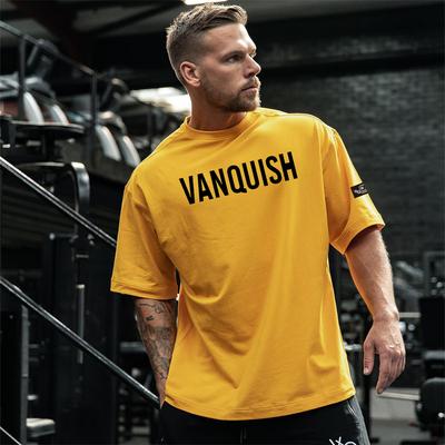 Casual solto camiseta masculina de algodão manga curta camisetas topos verão ginásio fitness sólida camisa masculina correndo roupas treinamento esportivo
