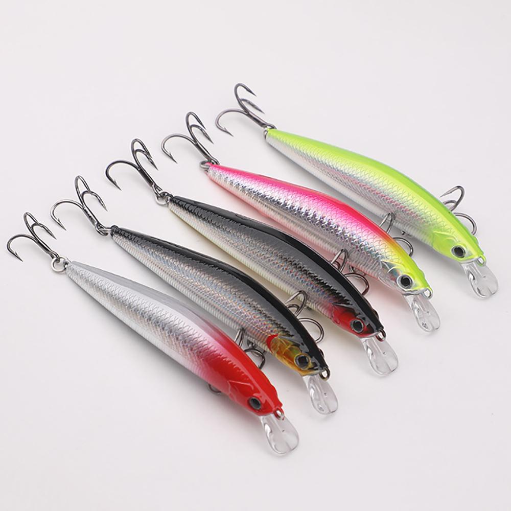 Suspending Minnow Fishing Lure 7/10/12G Long Cast Twitching Bait for Pike Perch Zander ASP Hard Plastic Artificial Bait Freshwater