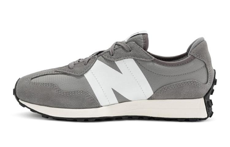New Balance NB 327 Abrasion Resistant Low top Kids Lifestyle Shoes Gray GS327GR 38