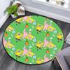 SpongeBob SquarePants,Round Area Rug,Carpet Rug for Living Room Bedroom Sofa Playroom Decor,Non-slip Floor Mat