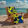 Club América Fashion Beach Towel: Ideal for Summer Adventures, Soft, Absorbent and Quick Drying, Suitable for Swimming and Bathing