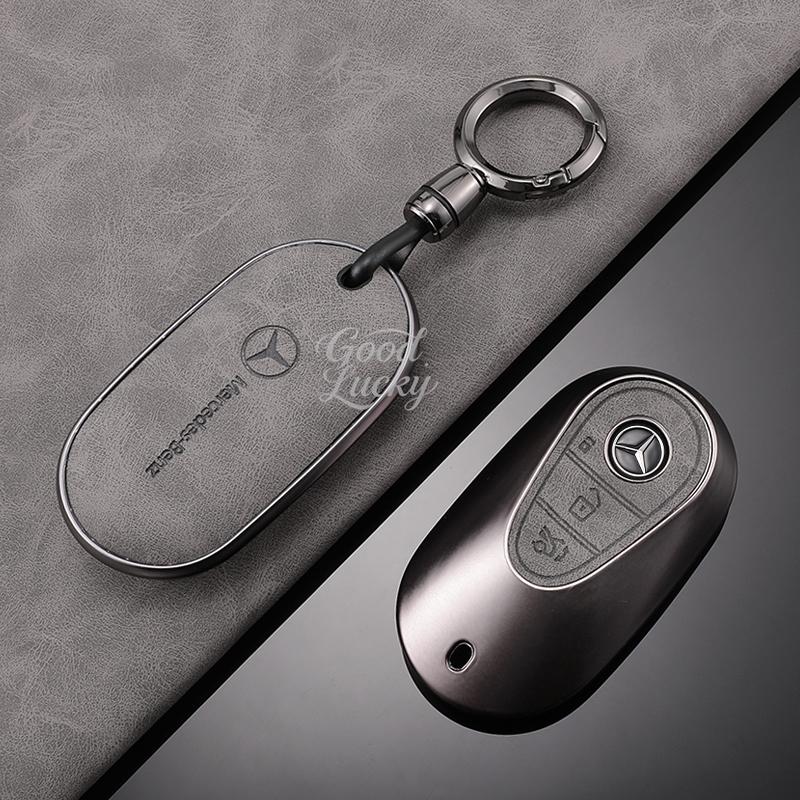 AABIC1 Zinc Alloy Car Key Case Cover Shell Control Keys Shell For Mercedes Benz C E S Class W223 W206 C260 C300S400S450S500 Accessories