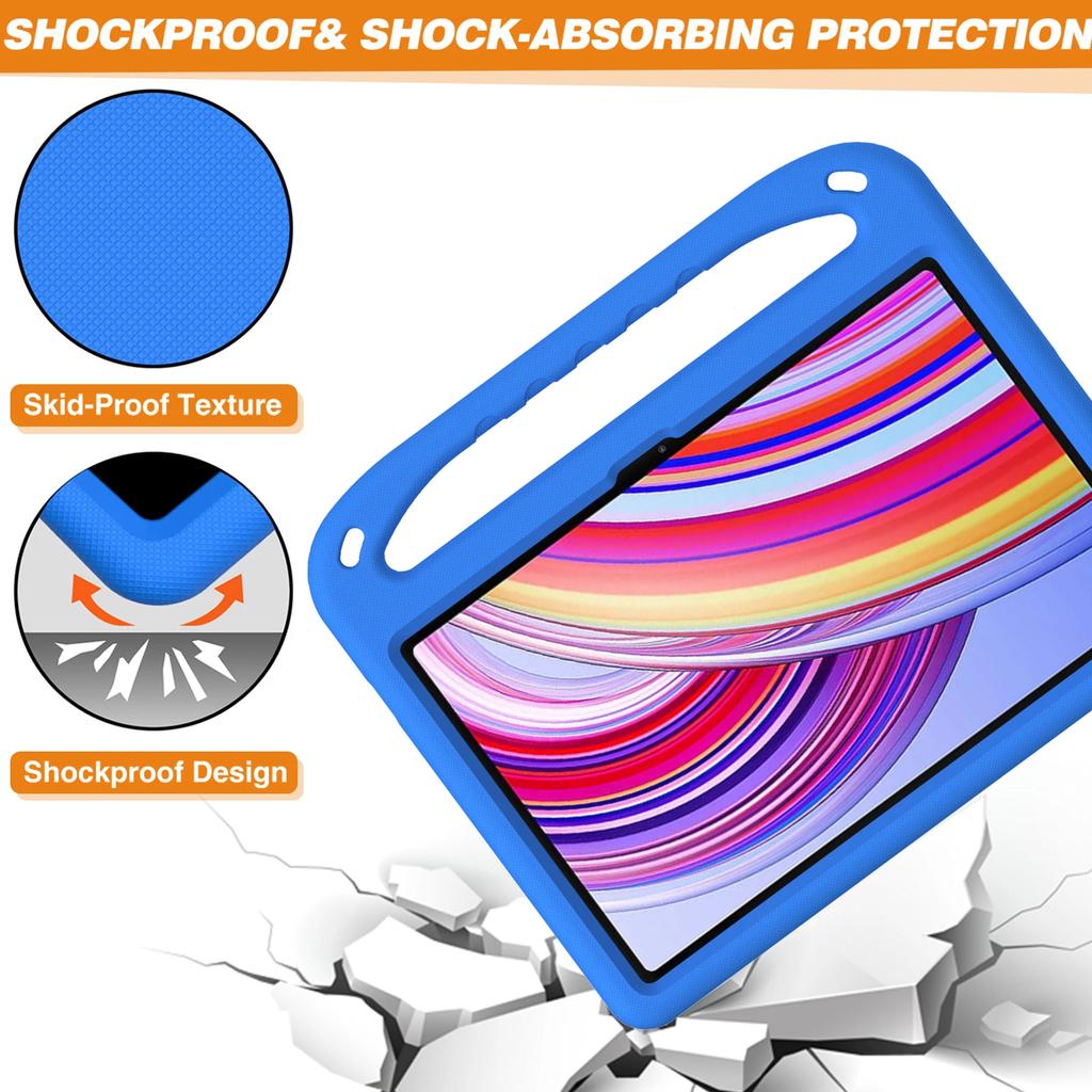 Kids Safe EVA Case For Redmi Pad Pro 12.1 10.6 SE 11 Inch ShockProof Tablet Cover For Pad 6 5 Pro Stand Case