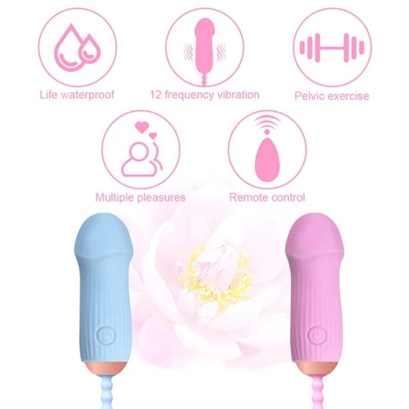 Wireless Remote Control Vibrating Egg Multi Frequency Mini Vibrator
