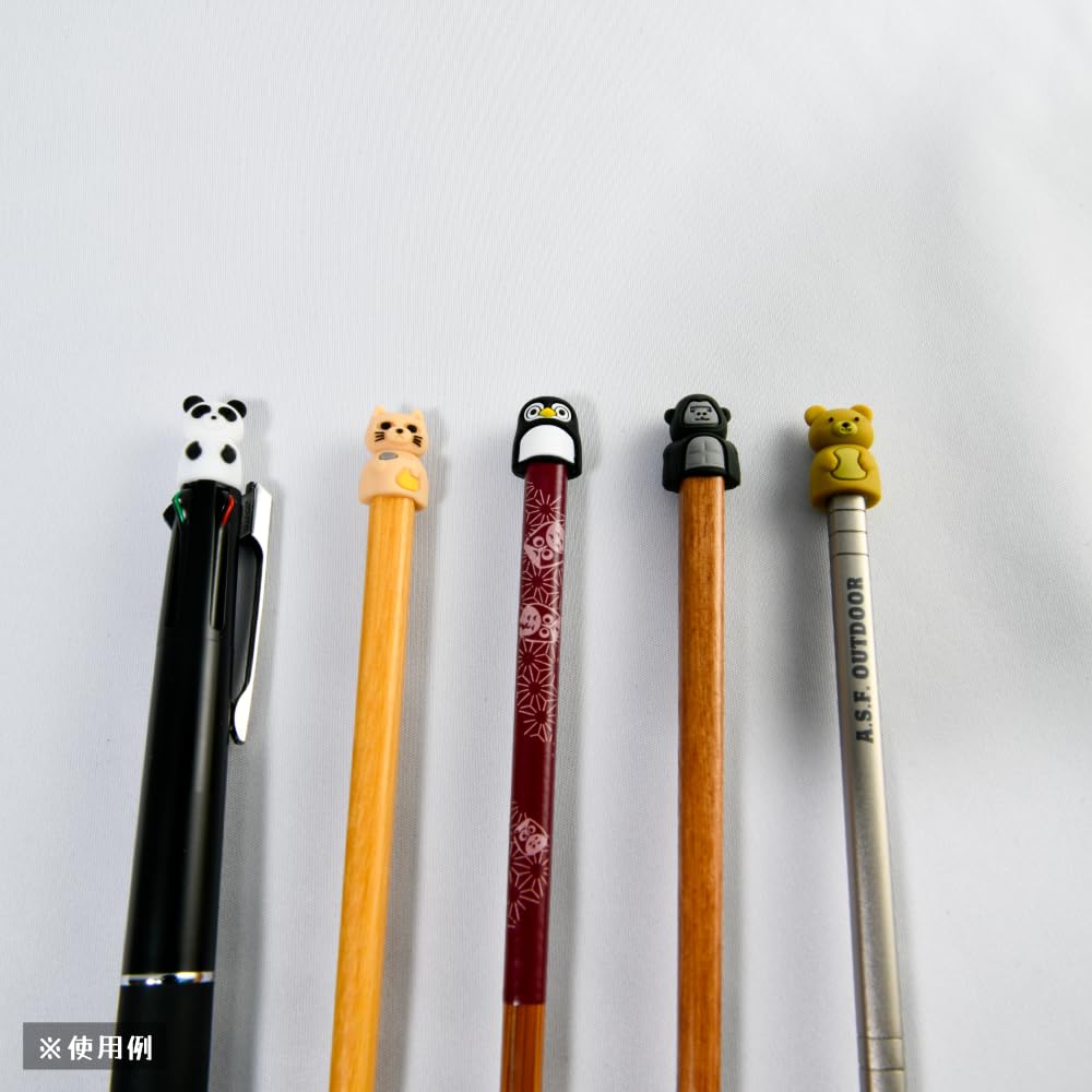 OUTDOOR Animal Chopstick Caps Gorilla A.S.F. (4 Caps)