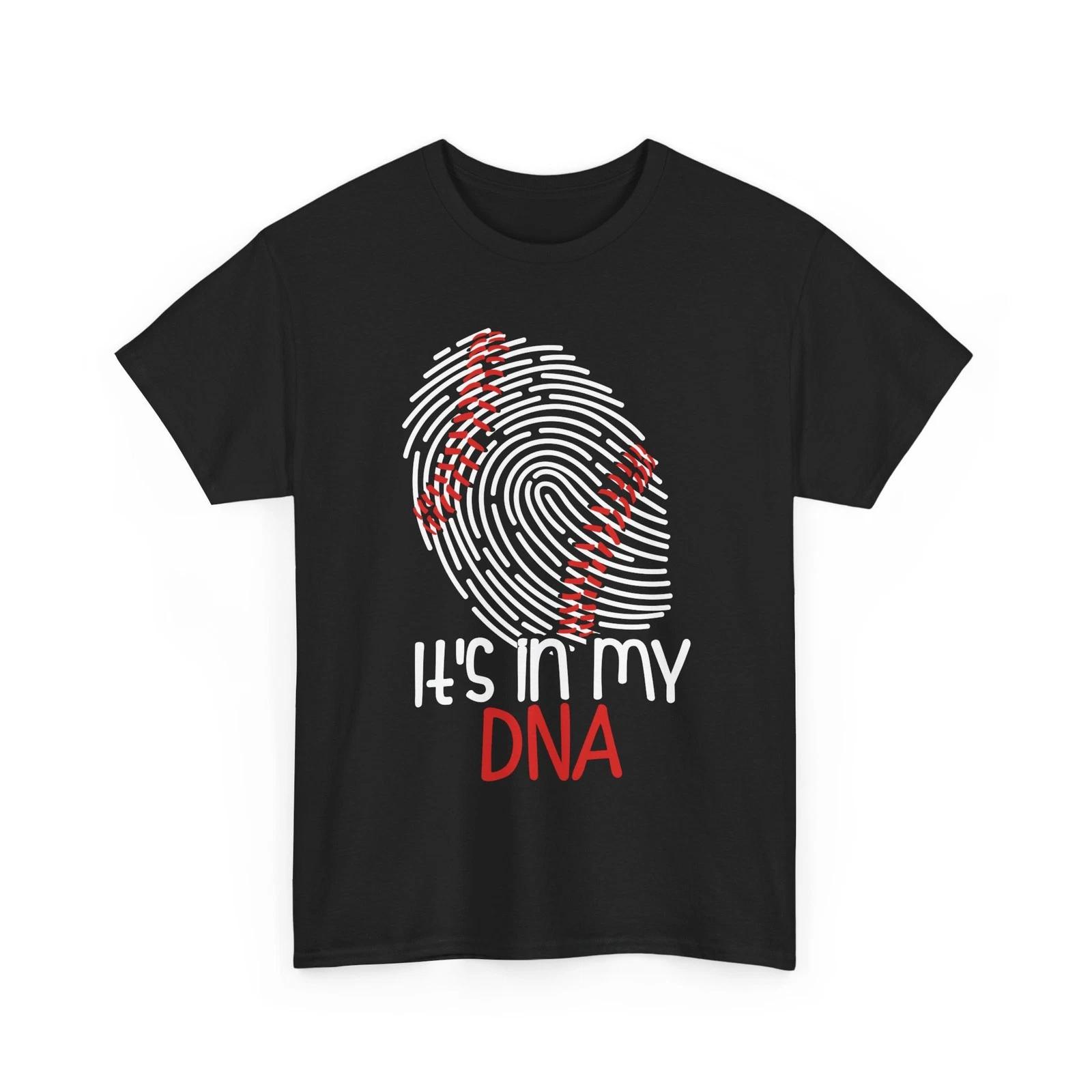 

Baseball Shirt, It s in My DNA Baseball Player Sports Lovers Women Men Shirt 2XL