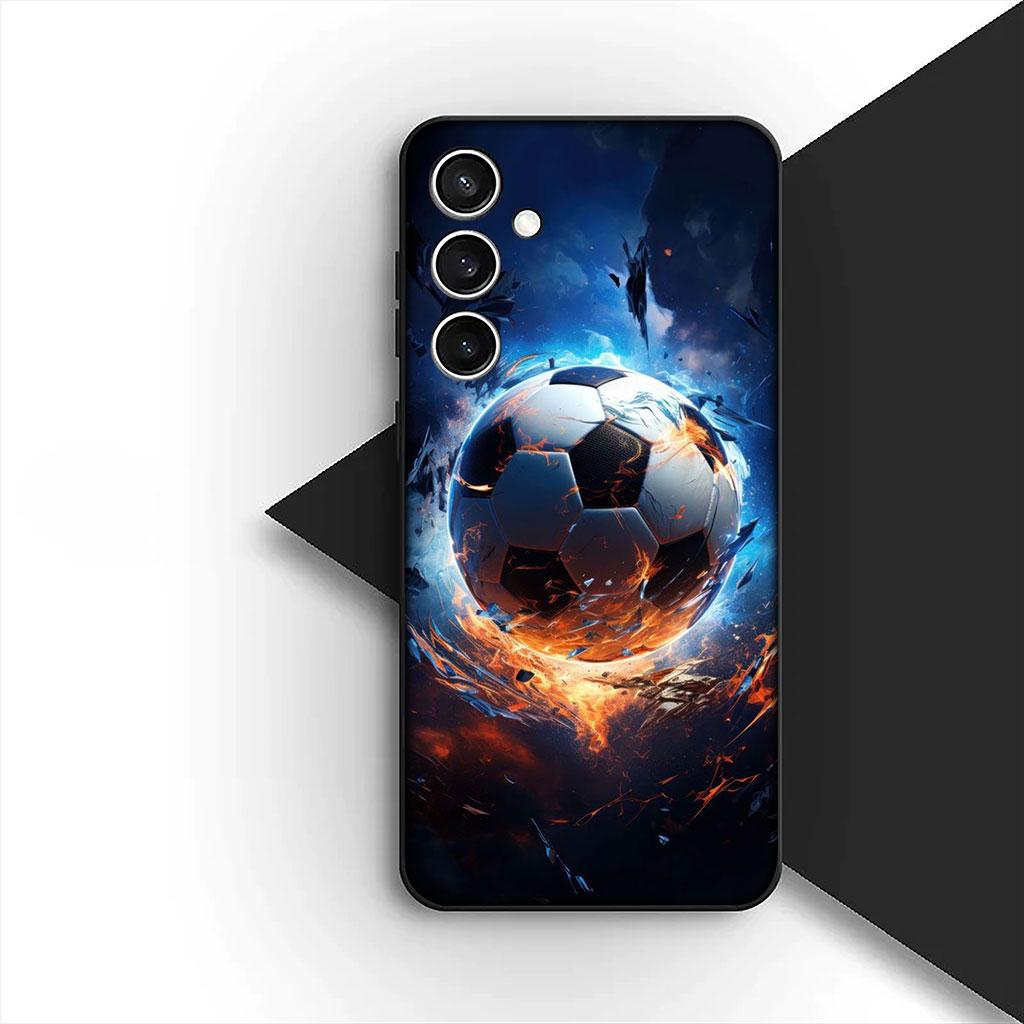 Phone Cover for Motorola Moto Edge 70 60 Fusion NEO Pro G Stylus G56 G96 G04 G05 20 Case  Soccer No7 King CR7s Football No 7