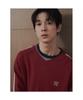V-Neck Track Knit Red