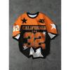 New Men's Youth Football Outdoor Sports T-shirt, Quick Drying, Skin Friendly, Breathable Training Sports Football Shirt