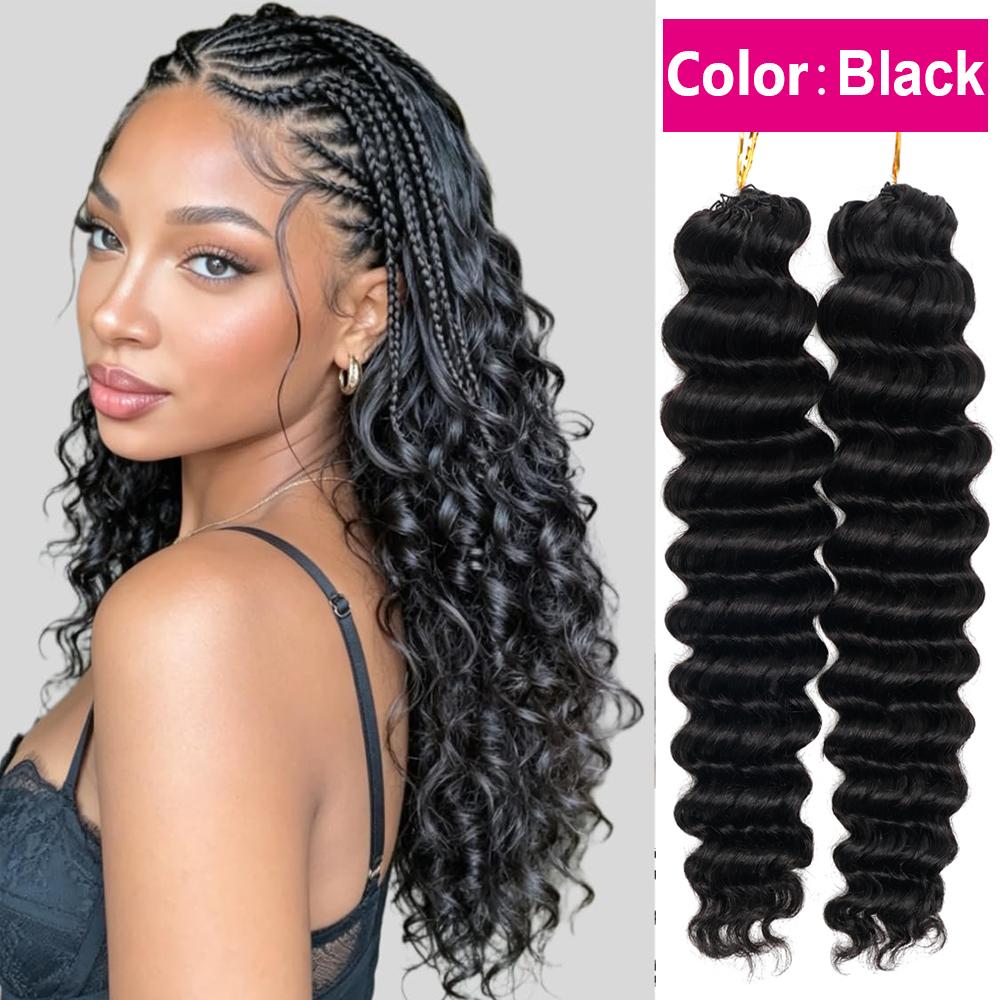 27 Boho Human Hair Crochet Braids