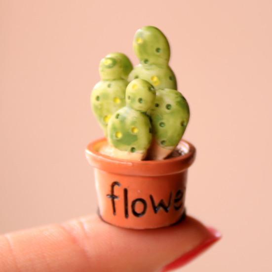 Bonsai Lifelike Eye-catching Miniature DIY Fairy Succulents Decorations for Garden