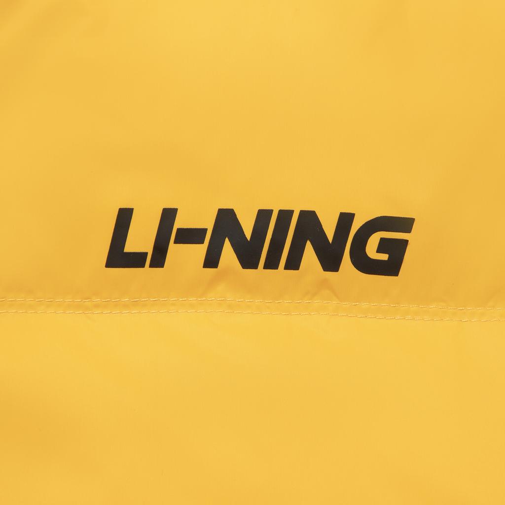 Li Ning Sports Lifestyle Series Minimalist Letter Zipper Stand Collar Versatile Casual Sports Down Jacket Unisex Jacket AYMV427-5