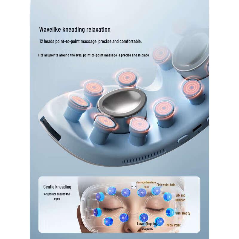 AUX Eye Massager with Hot & Cold Compress