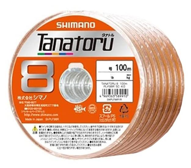 

SHIMANO Tanator 8 Multi Color 100m 6 Connections [600m] No. 1