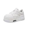 Thick-soled Star Muffin Casual Shoes Women's Spring and Summer New Small Man Height Increase Versatile White Shoe Board
