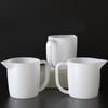Reusable Silicone Resin Mixing Cup 500ml Split Design With Spout For Precise Pouring In Fluid Art And Epoxy Crafts