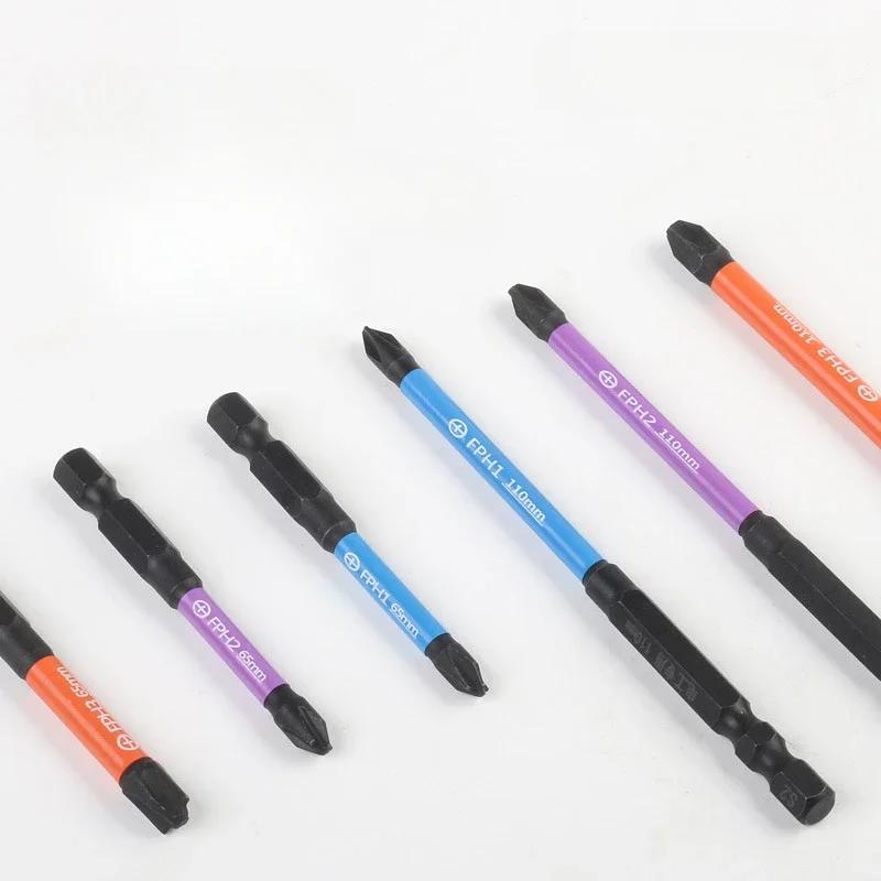65/110/150mm Magnetic Special Slotted Cross Screwdriver Bits FPH1 FPZ1 FPH2 FPZ2 FPH3 FPZ3 Electric Driver For Circuit Breakers