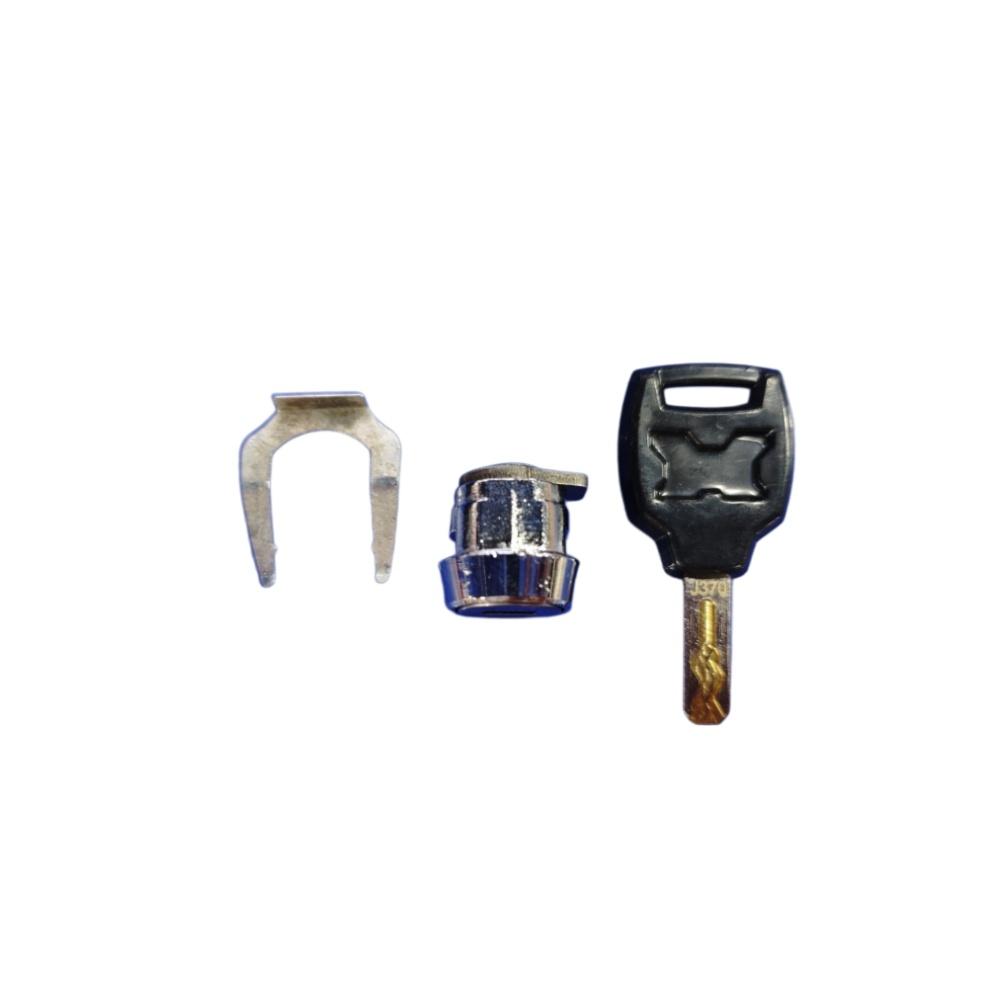 1 Set Complete Cylinder And Keys Universal Zinc Alloy Top Case Lock Kit Fits For Most 25-100 Liter Motorcycle Boxes