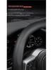 Genuine Leather Steering Wheel Cover for Buick: Regal, LaCrosse, Verano, Envision S, Enclave, Encore, GL6