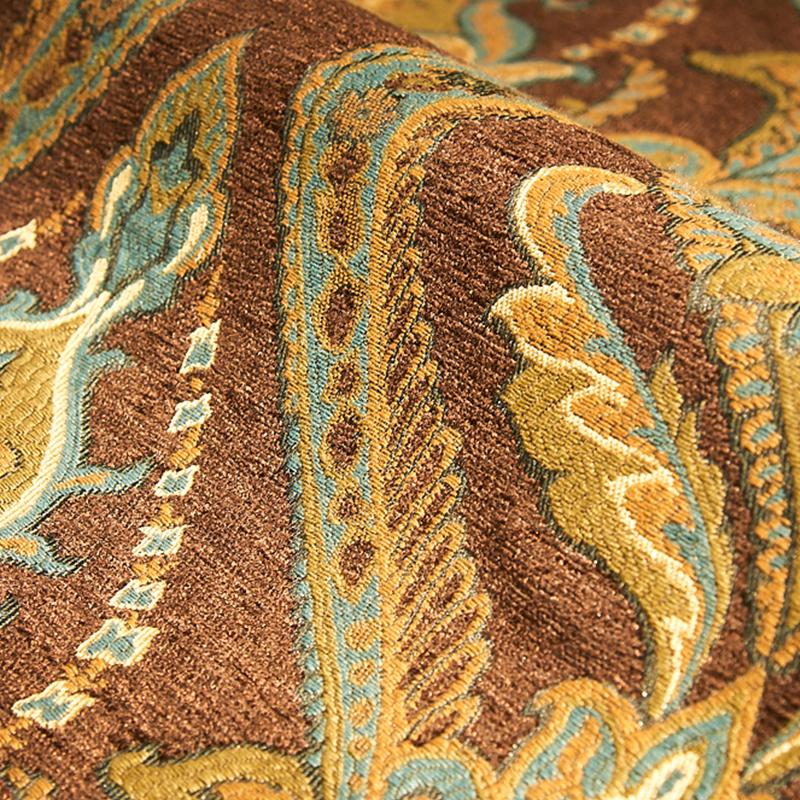 Americká pohovka, polštář, ochranný potah na pohovku, retro evropský chenilkový potah na pohovku, protiskluzový žakárový výšivkový potah