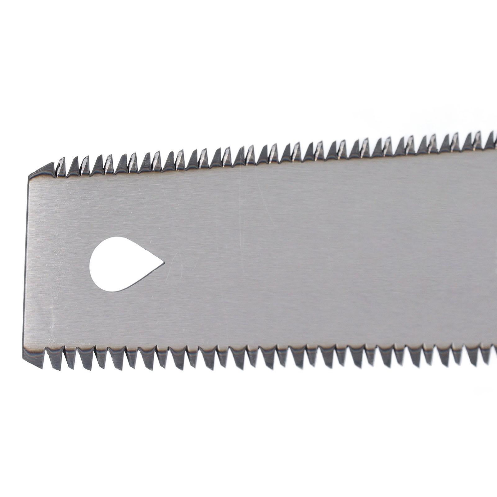 

Ручная пила с рукояткой из бука и лезвием из стали SK5, двусторонняя пила с мелким зубом для садоводства