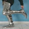 Medieval Steel Full Leg Armor Knight Halloween Costume Cosplay Accessory