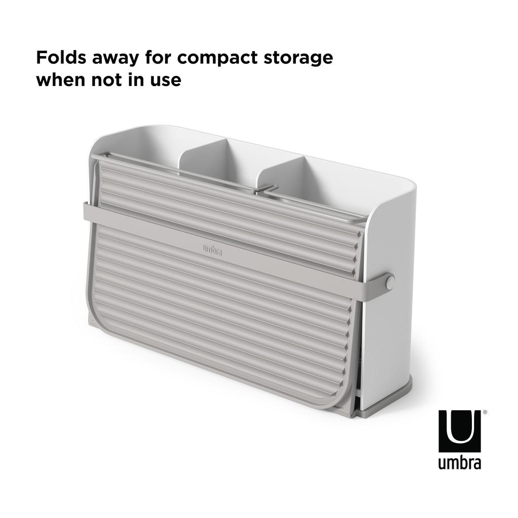 Umbra Sling Dish [Official] Rack, White/Grey