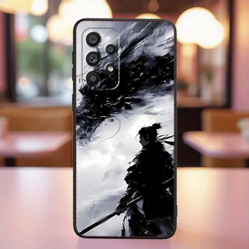 

Мечник в древнем стиле Для Samsung A41 A35 A34 A33 A32 A25 A24 A23 A21s A06 A05 A04 A03 Note 10 20 Ultra 5G Черный Чехол для Телефона Galaxy A06