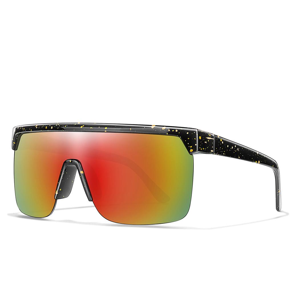 New Style Sunglasses Female Male Square Windproof Shades Outdoor Sports Riding Bike Hiking Goggles Driving Cycling Eyewear UV400