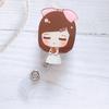 1pc Marble Nurse Doctor Badge Reel Retractable ID Badge Holder  Key Ring ID Name Card Office Supplies Porta Credencial