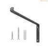 K1AE Wall Mounted Stainless Steel Shelving Bracket Simple Decorative Shelf Bracket