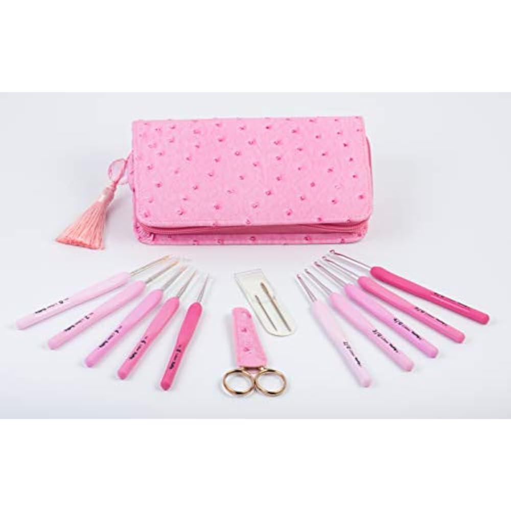 Tulip Etimo Rose Lace Crochet Hook Set-TEL-001e