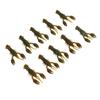 10pcs Soft Fishing Lure Crawdad Bait PVC Shrimp Artificial Soft Lure Baits for Bass Fishing