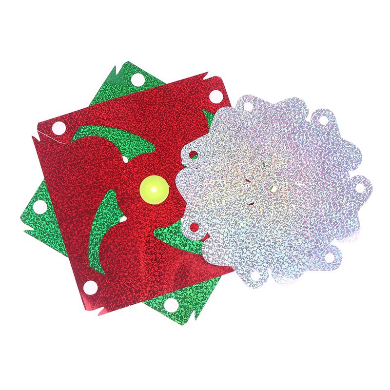 Reflektierender Vogelscheuchen-Spinner - Funkelndes Windrad für Rasen & Garten, Effektives Vogelabwehrmittel für den Garten